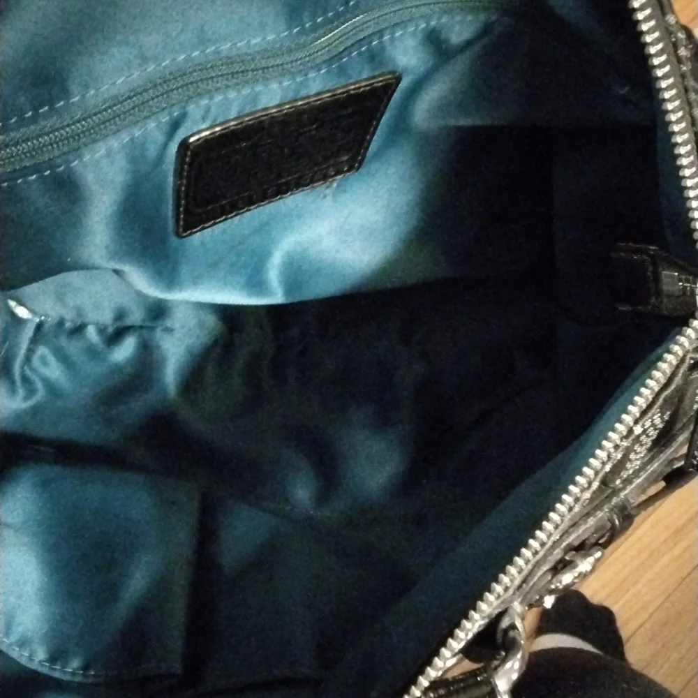- - Coach Madison dotted art Sophia satchel